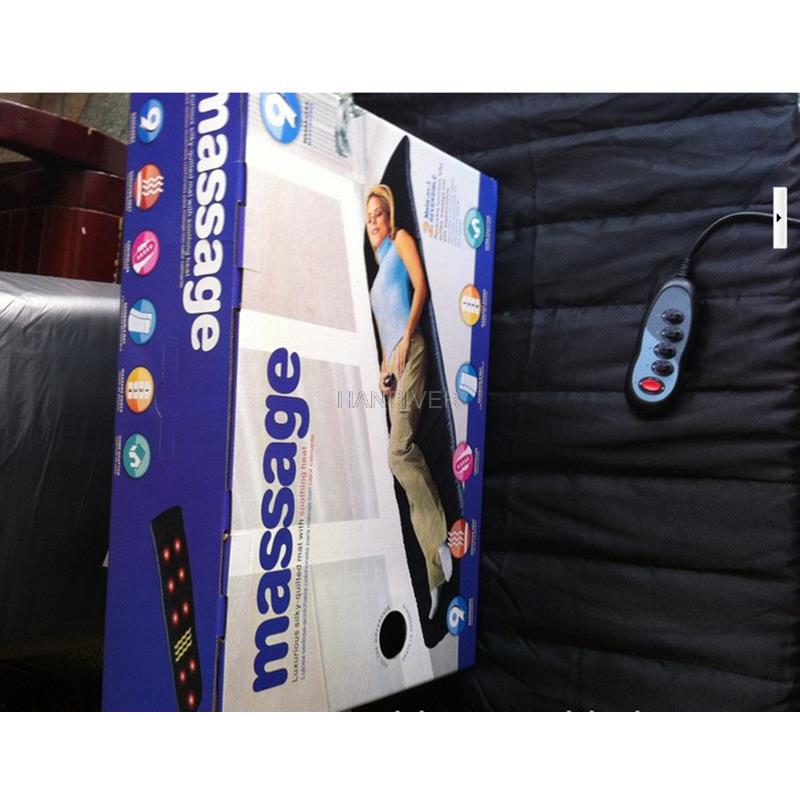 Materasso per massaggio con tormalina domestica per tutto il corpo riscaldamento testa vibrante collo massaggio elettronico terapia massaggiatore cuscino per letto