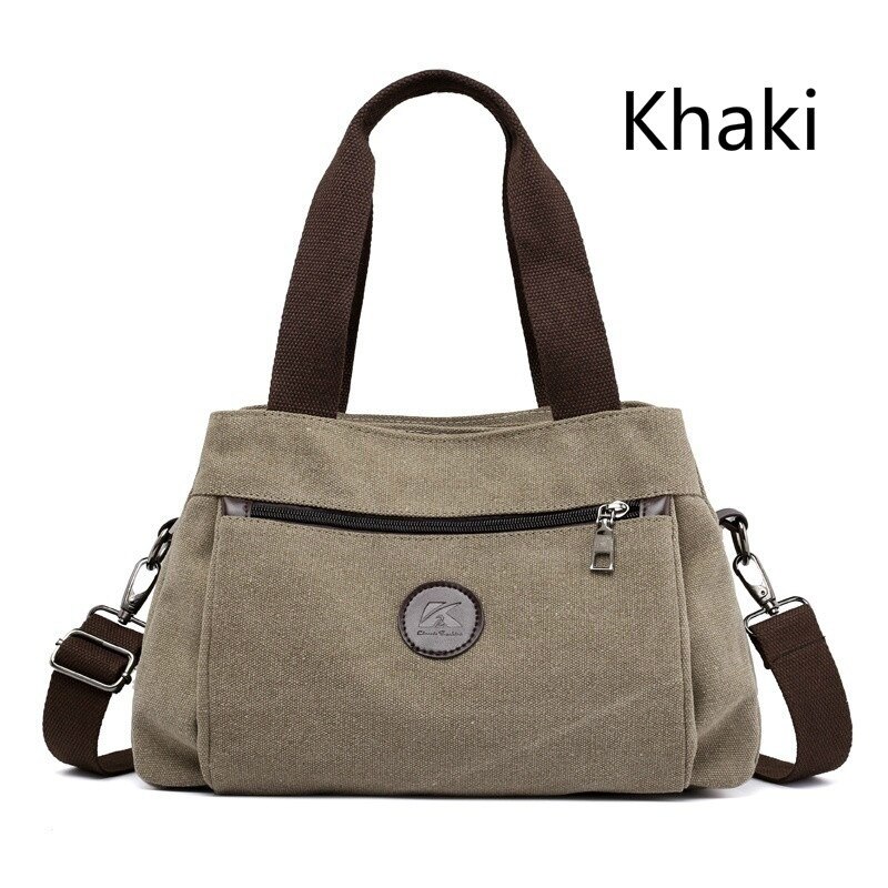 Vrouwen Canvas Handtassen Voor Vrouwen Schoudertassen Messenger Bag Crossbody Bagstote Bag Grote Capaciteit Tassen Voor Vrouwen Werk Tassen