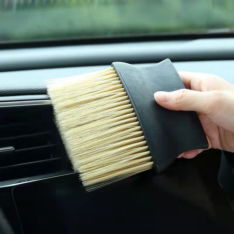 Keyboard Brush Cleaning Brush Computer Mechanical Keyboard Brush Desktop Chassis Host Gap Cleaning Dust Mobile Phone Screen Scan: Light Yellow