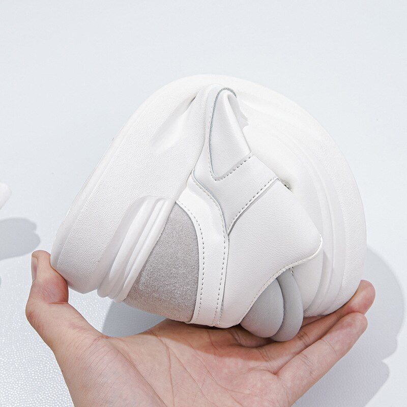 automne nouvelle haut de gamme chaussures pour femmes respirant antidérapant hip-hop blanc chaussures femmes décontracté tout-match à lacets chaussures