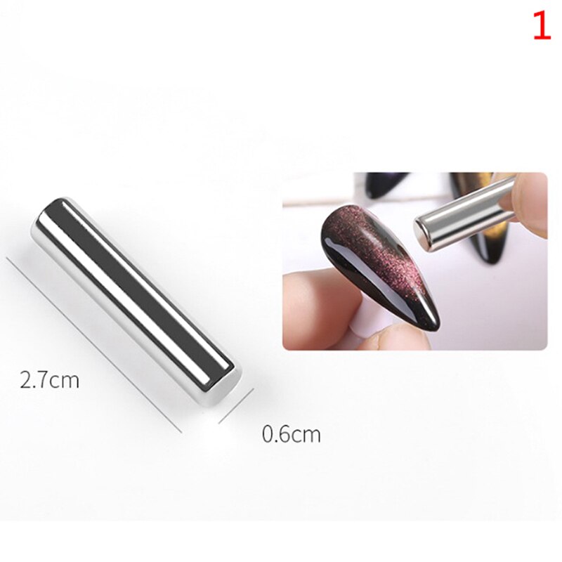 1PC Cat Eye Magnetic Stick 3D Effect Strong Magnet Slice Board UV Gel Nail Tool DIY: 1