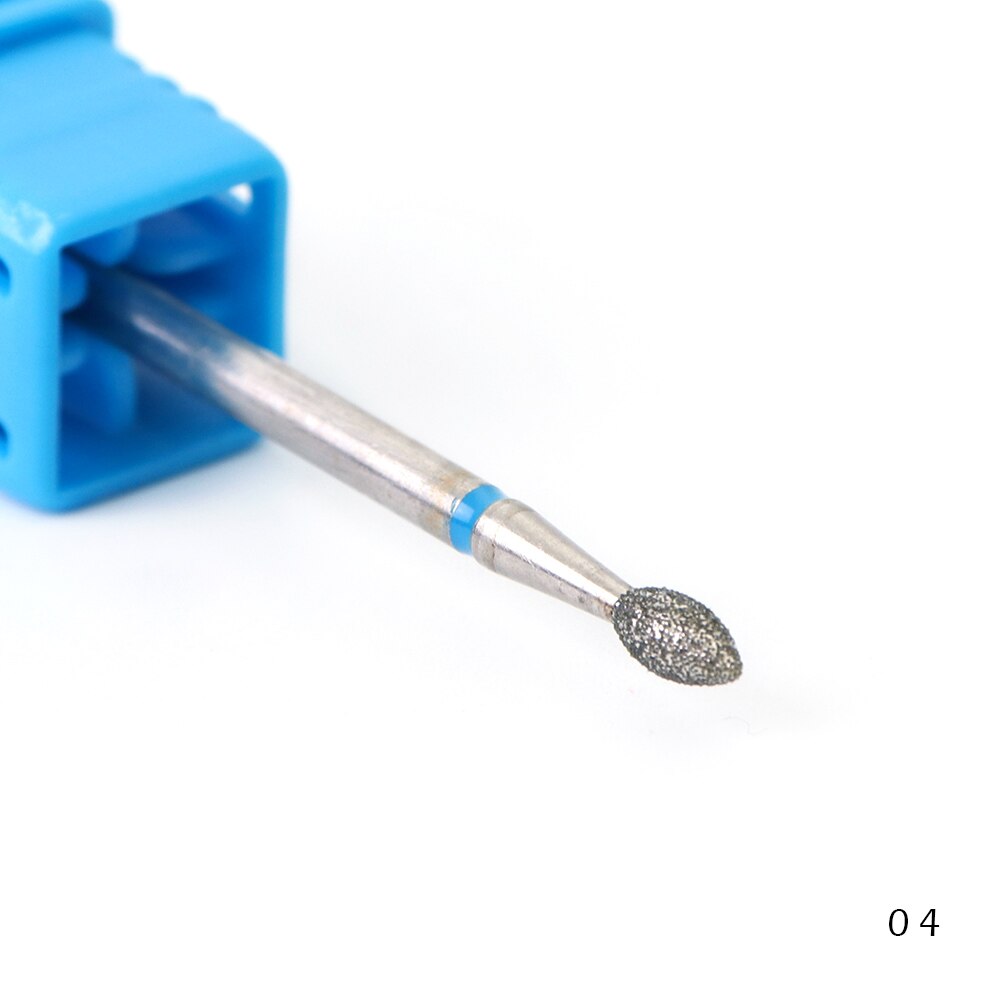 Mèches pour ponceuse à ongles diamantées, 29 Types de mèches électriques pour ponceuse à ongles, mèche rotative, propre cuticule, accessoire de manucure, SAA01-29: 04