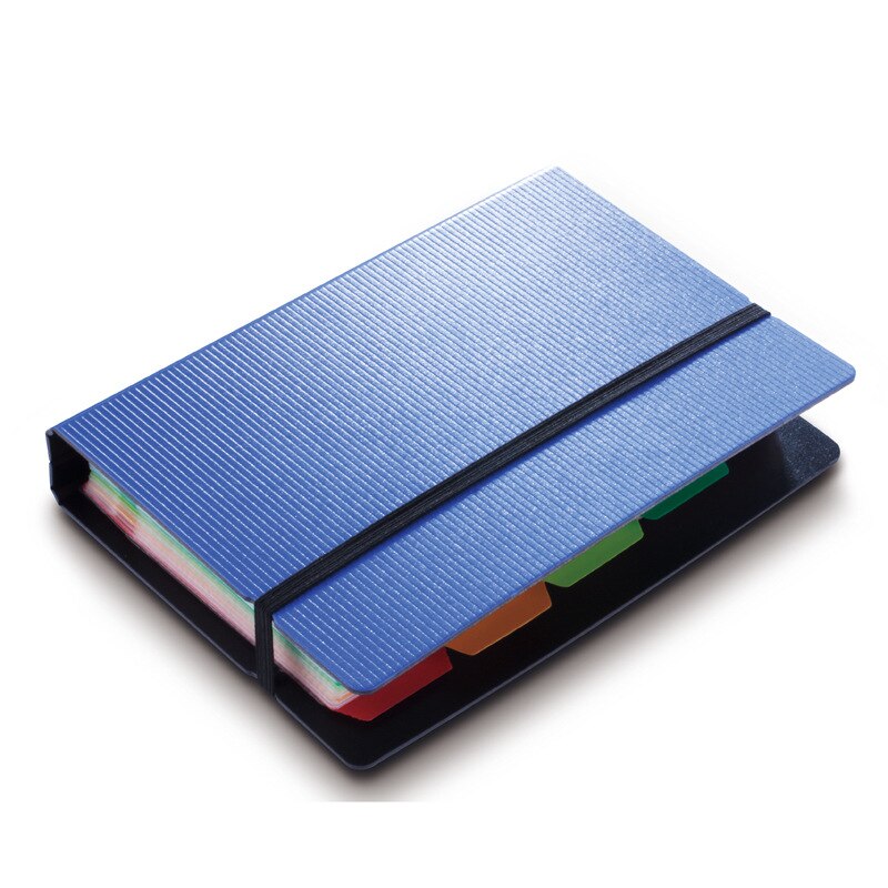 Deli 1PCS Name Card Stock 120 Collecting Capacity Color Classification Label Page Transparent Card Book Office