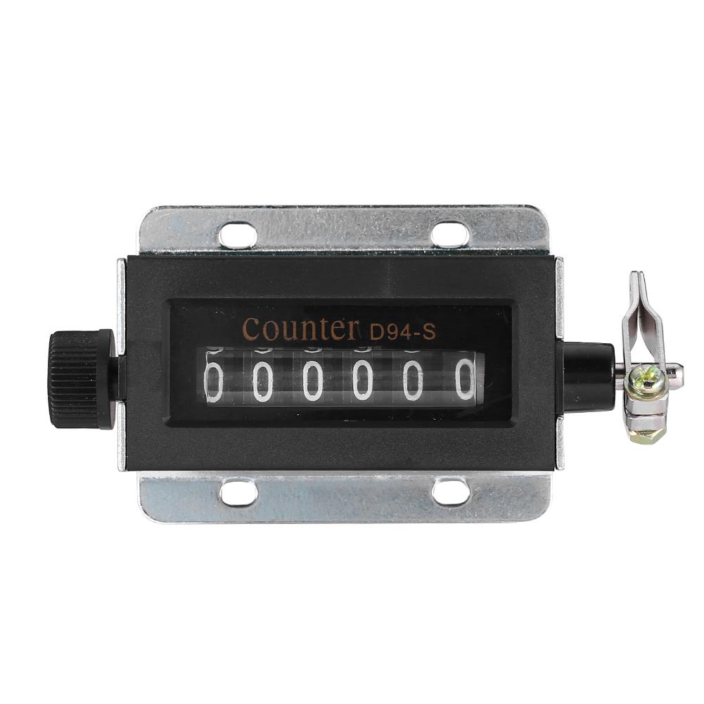 6 Digit Resettable Mechanische Trekken Teller Digitale Rolling Wheel Teller Mechanische Lengte Meter Roller Teller Gereedschap