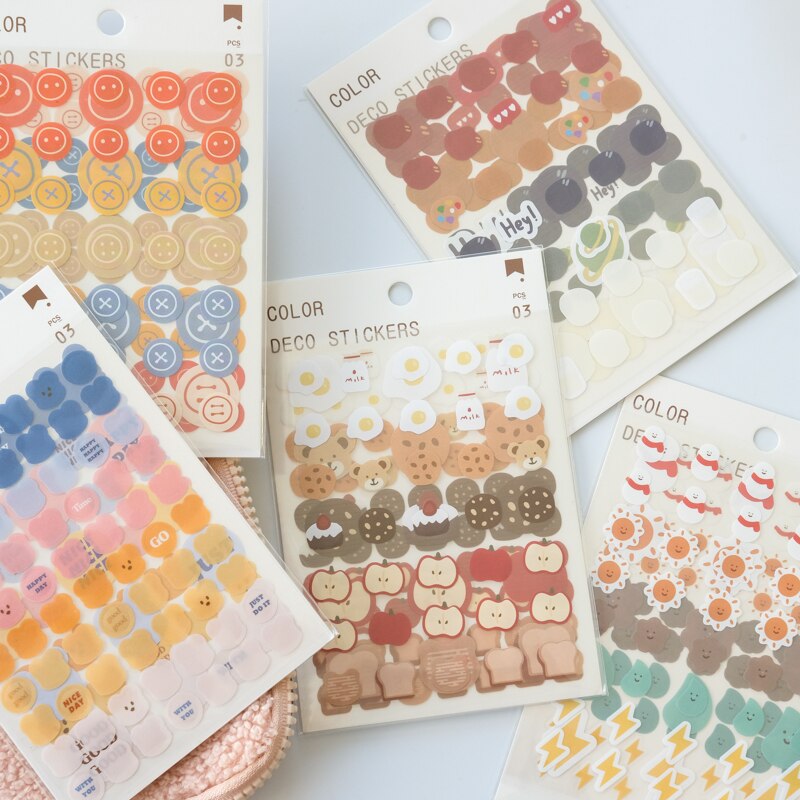 12packs/LOT keep cute series stationery sticker decoration DIY sticker