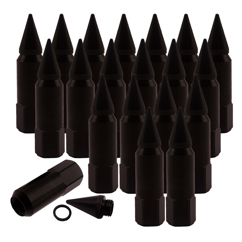 Aluminum Car Wheel Lug Nuts Extended Tuner 60mm Car-Styling Universal