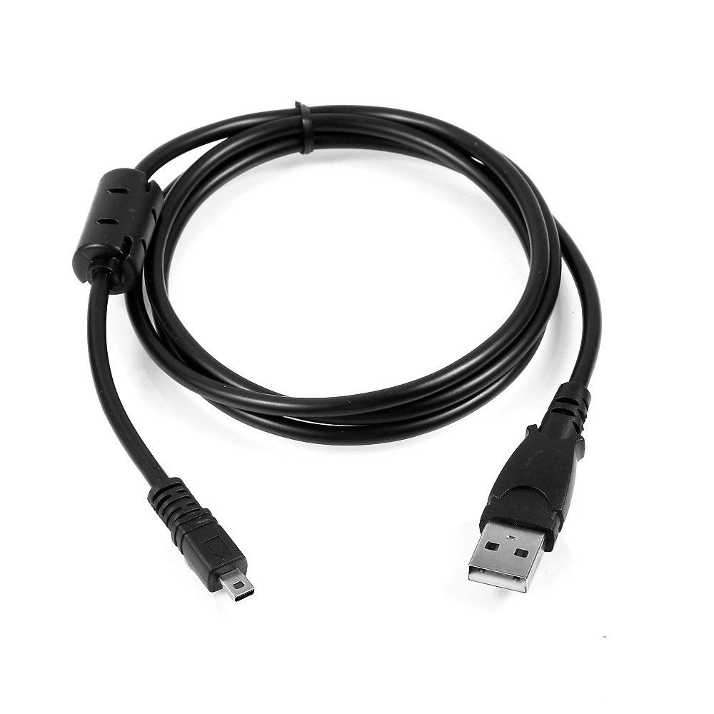 USB DC Acculader Data SYNC Kabel Cord Lead voor Olympus camera VR-340 VR340
