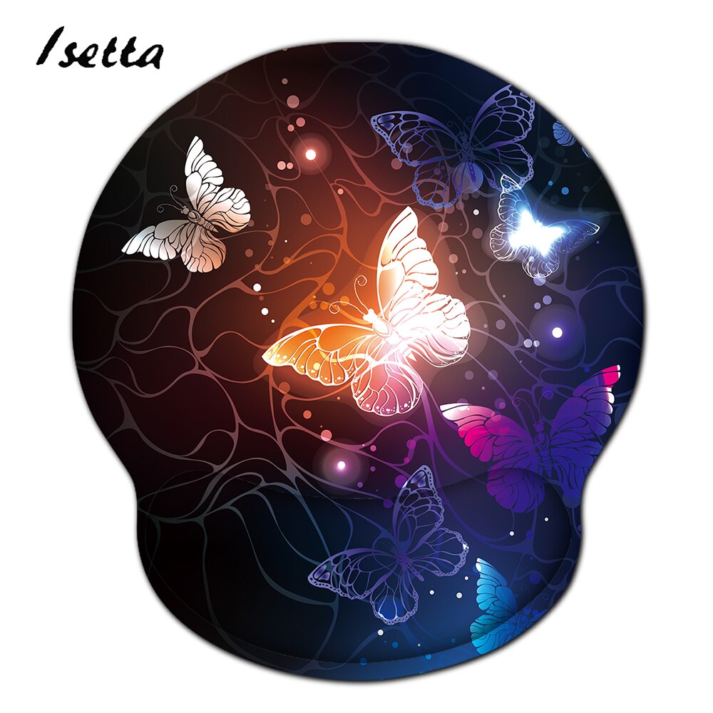 Mouse Pad with Wrist Rest Support for School Office Thicken Mouse Pads Gaming Mouse Mats for Computer Laptop: F