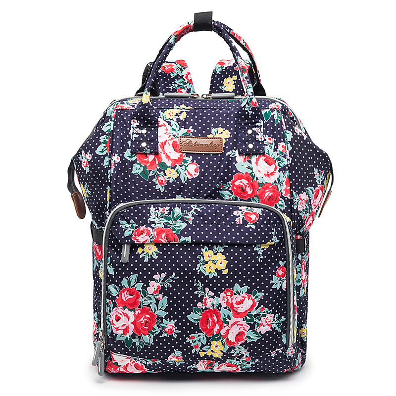 Ankommling2020 Style offres spéciales sac à couches étanche offres spéciales sac à couches imprimé à pois multi-fonctionnel: Polka Dot Printed