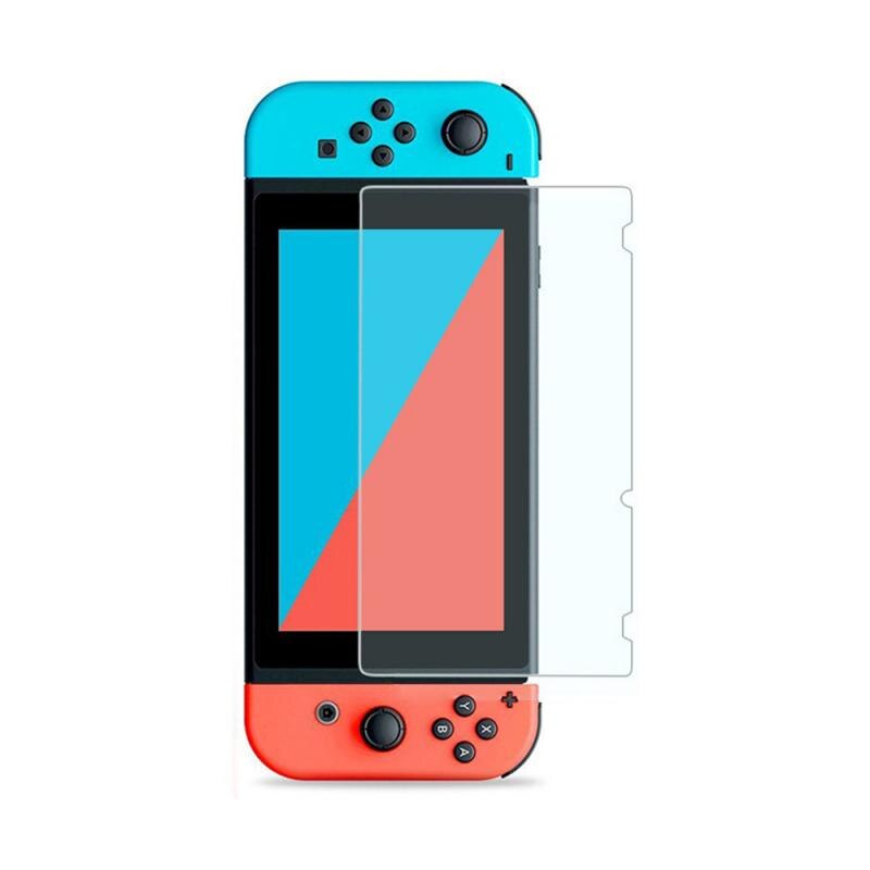 Per Nintendo Switch pellicola proteggi schermo in vetro temperato Ultra trasparente Premium 2 confezioni, 2 pezzi pellicola salvaschermo 9H per interruttore NS