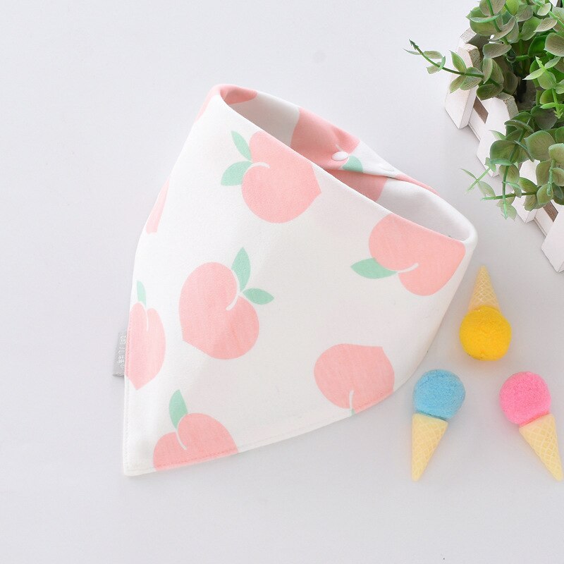 Baby Driehoek Slabbetjes Katoen Slabbetjes Cartoon Baby Speeksel Handdoek Feeding Schort Bandana Herbruikbare Doek Doekjes