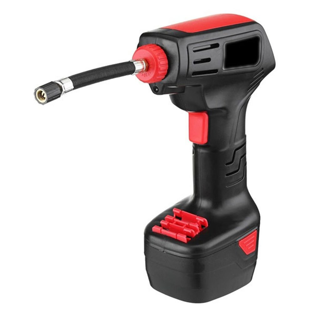 Mini Car Air Pump 25L/min Car Tire Inflatable Pump Portable Rechargeable Tyre Inflator Wireless Cordless