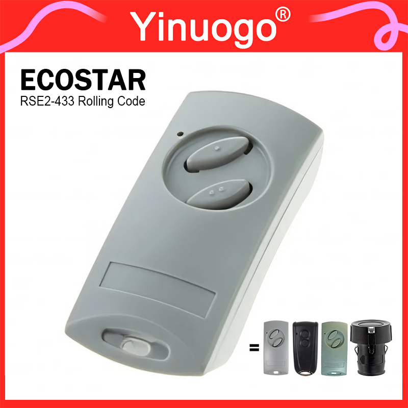 Für ECOSTAR RSE2-433 Garagentor-Fernbedienung 433 MHz rollen Code ECOSTAR RSE2 RSC2 RSZ1 433 elektrische Tor-Fernbedienung