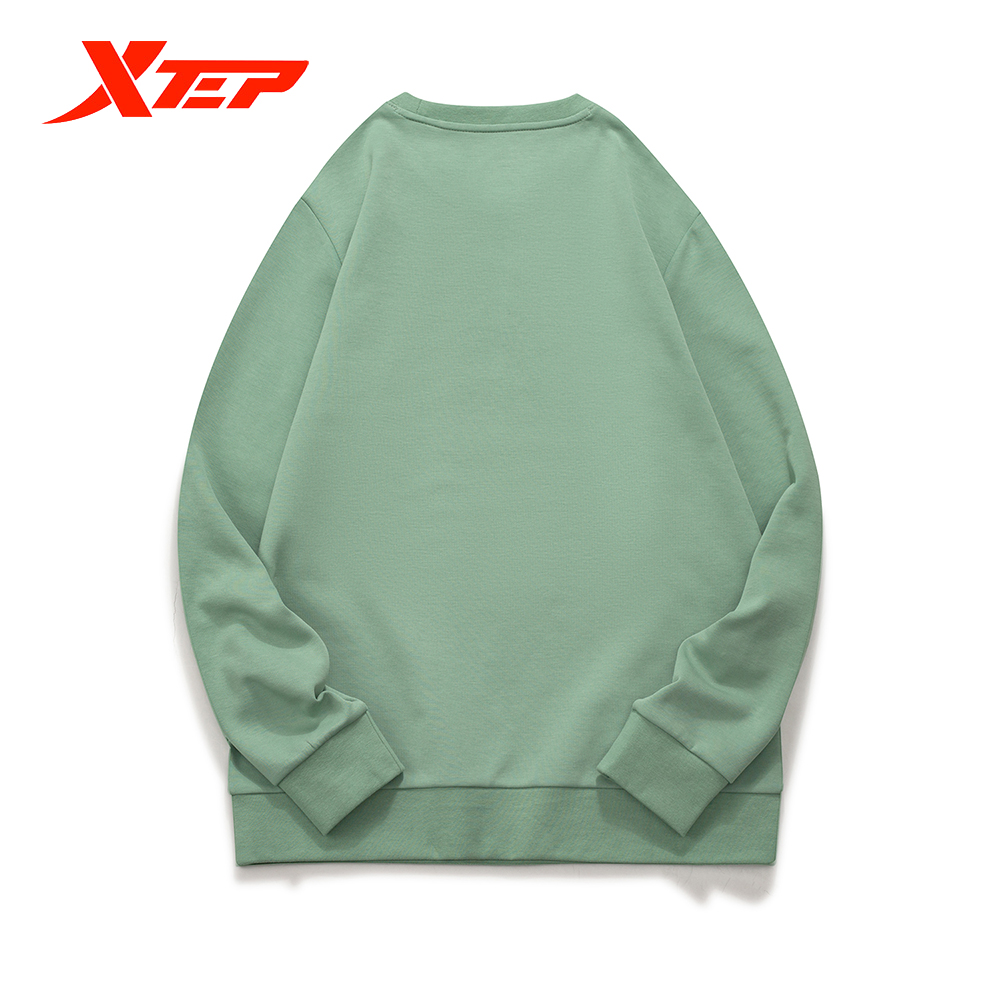 Xtep Sportswear Men&#39;s Clothes Round Neck Long Sleeve Casual Sportswear Outdoor Sport Clothes 879329920115