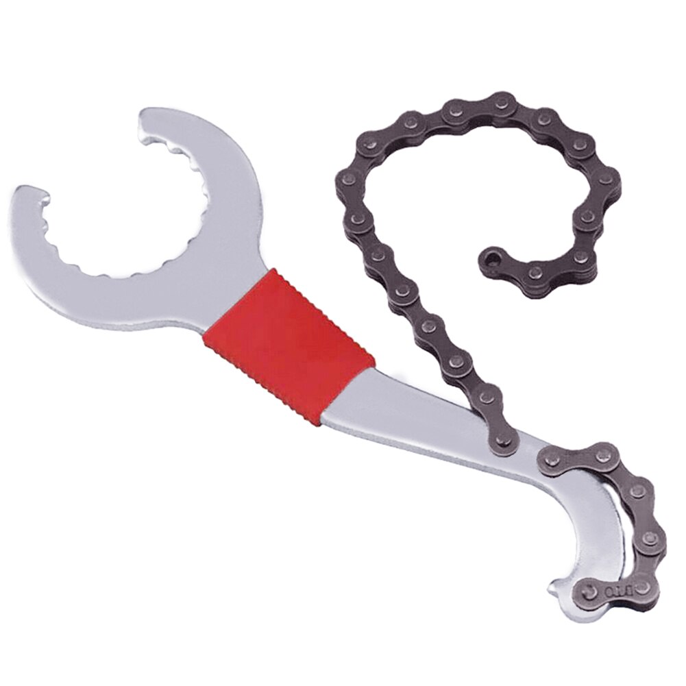 Cykel kæde kæde frihjul skruenøgle skruenøgle bundbeslag remover reparationsværktøj: Default Title