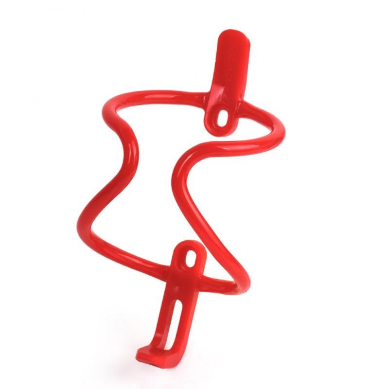 Universell Sykkel Flaskeholder Ultralett Sykkel Vannflaskeholder for Terrengsykkel Landeveissykkel: B02-RÃÂ¸d