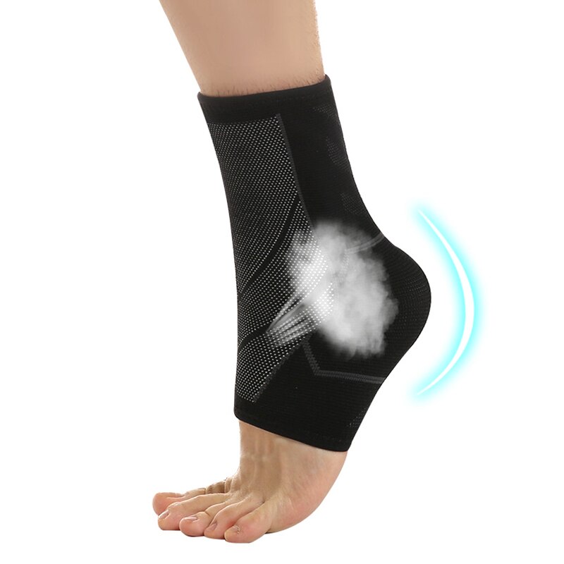 1pcs Ankle Support Brace Elasticity Running Anti Ankle Sprain Foot Cover Sports Safety Pressurized Basketball Ankle Protective: XL