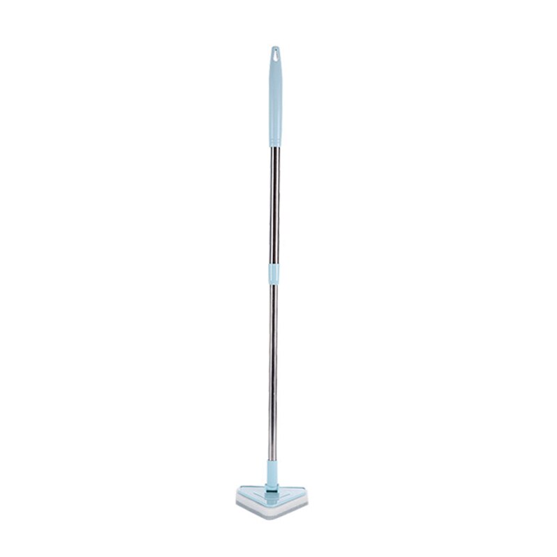 UNTIOR – brosse de salle de bain à Long manche, évolutive, éponge de remplacement, vadrouille, baignoire, carrelage, brosse de nettoyage de sol, outils de nettoyage de vitres en verre: Bleu