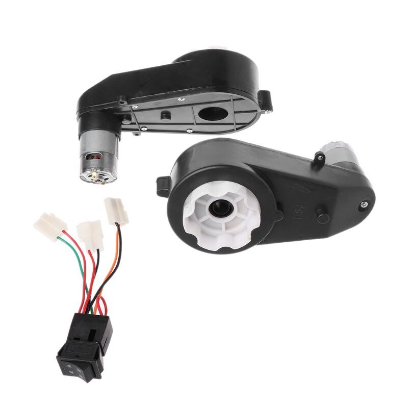 3 stk/sæt 550 universal børn elbil gearkasse med motor 12v gearkasse molc
