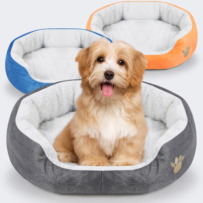 Saco de dormir suave para perro y gato, Cashmere Warming, cama para perro, sofá, tumbona, nido, cojín, producto para mascotas, accesorios para perros