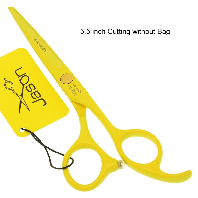 Jason 5.5 inch Hair Scissors Set Barber Cutting Thinning Styling Shears Japan Steel Hair Salon Tools A0072D: A0072D-03-55