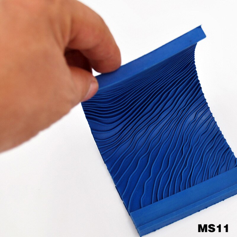 3D Wall printing Rubber Imitation Wood Graining Pattern Stamp Texture Art Painting hand Tool Home Decoration renovator