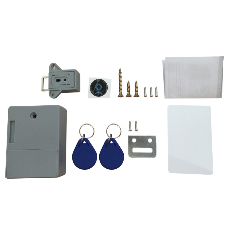 Cierre Invisible inteligente armarios de cajones de bricolaje muebles cajón armario guardarropa zapato Invisible puerta del cajón de armario cerradura nueva: 01