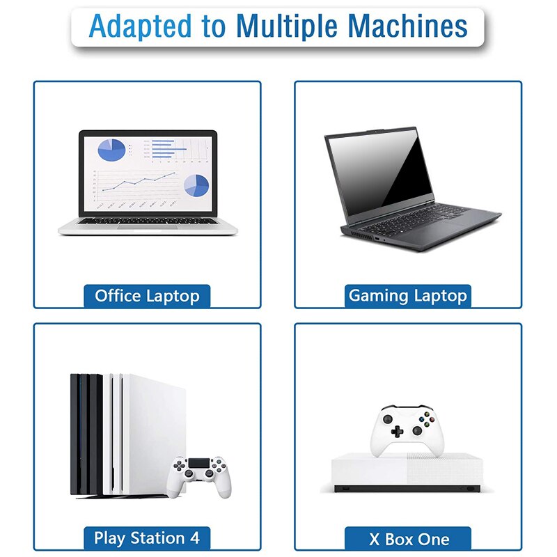 Laptop Cooling Pad,Dual Fan for Laptop Cooling,USB Folding Laptop Cooler Pad,Notebook Fan for Students & Business Man