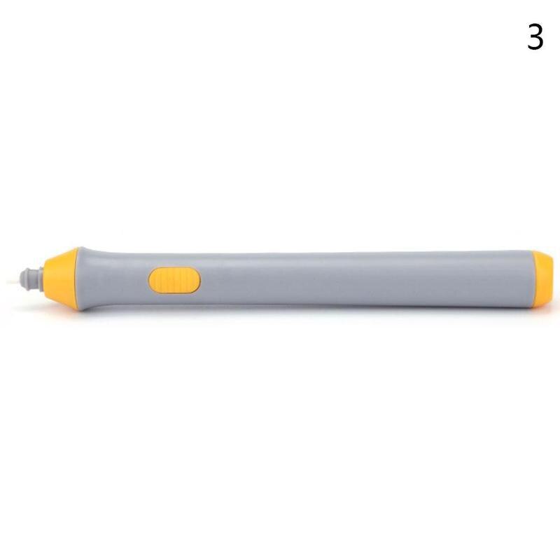 Goma de borrar eléctrica práctica para niños, goma eléctrica para escuela, 3 borradores, papelería, colores X2S1: gray