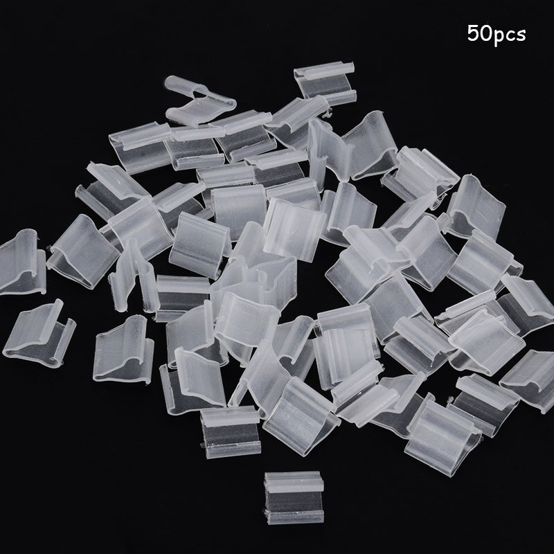 5m pvc rubberen ballonnen kettingklemmen ballonnen boog achtergrond decoratie bruiloft verjaardag feestdecoraties kinderen babyshower ballon bollen: 50 stuks v-clips