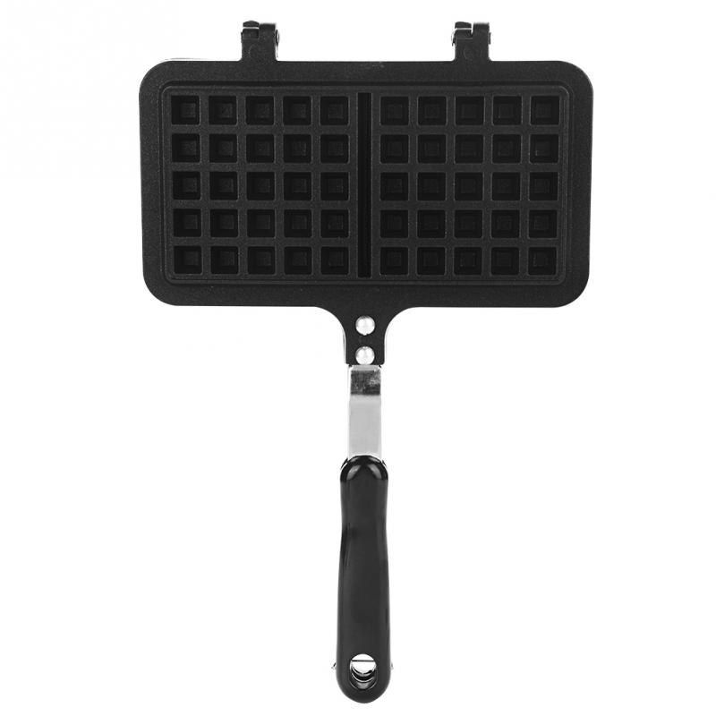 Dual Kopf Haushalt Küche Gas Nicht-Stock Waffeleisen Pfanne Schimmel Schimmel Presse Platte Backen Werkzeug Heimat