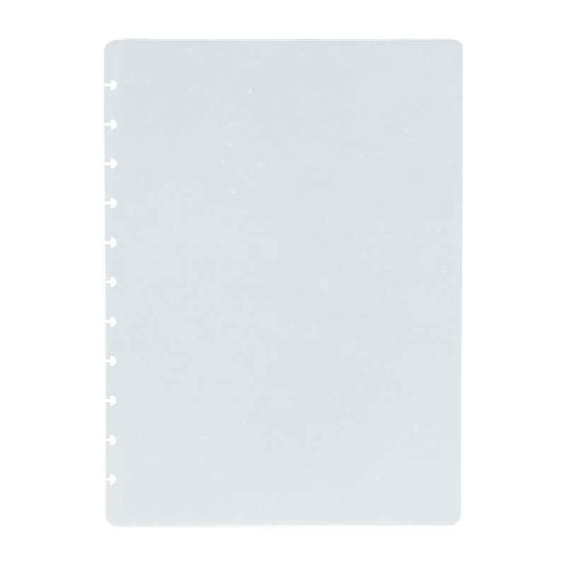 A4 Loose-leaf Refill Mushroom Hole Notepad Dedicated Horizontal Line Blank 3 Formats writing Paper Lace Inside Page DIY Binding: purple