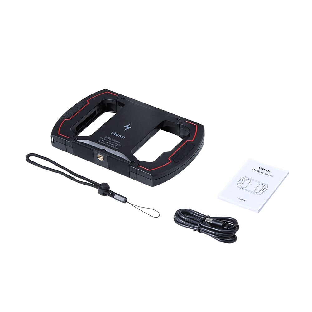 Ulanzi u-rig telefone portátil carregador sem fio expansão suporte gaiola com sapato frio