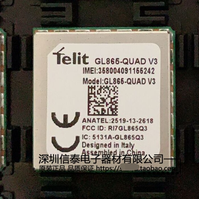 Telit GL865-QUAD V3 GL865-QUAD-V3 Telit m2mLOCATE 2G 100% &Original Genuine Distributor GSM/GPRS Embedded quad-band module