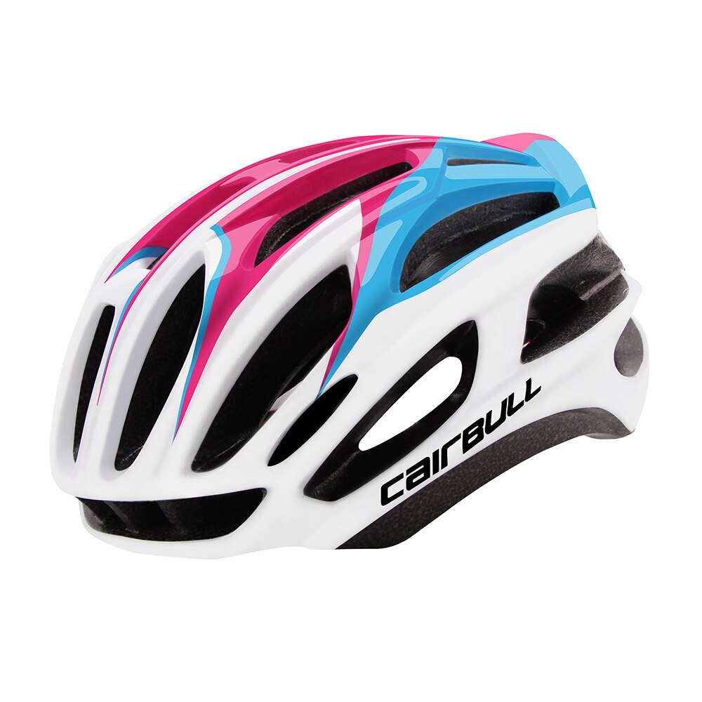 CAIRBULL-Casco ultraligero para bicicleta de montaña, de una pieza, de la pieza: pink blue / L