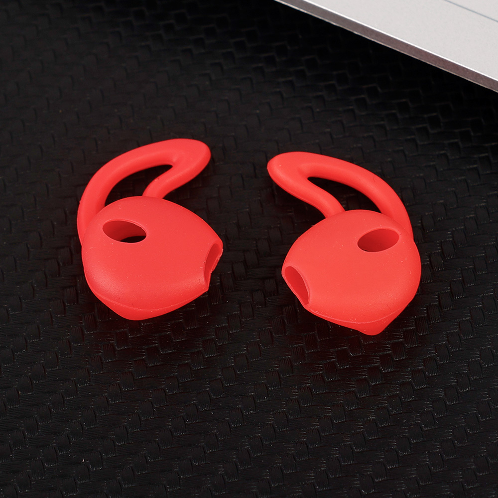 6/1 Paar In-Ear-Ohrstöpsel aus weichem Silikon für Airpods, schützende Ohrpolster, Kopfhörer-Cup-Ohrpolster mit Anti-Rutsch-Ohrbügel: S / Khaki