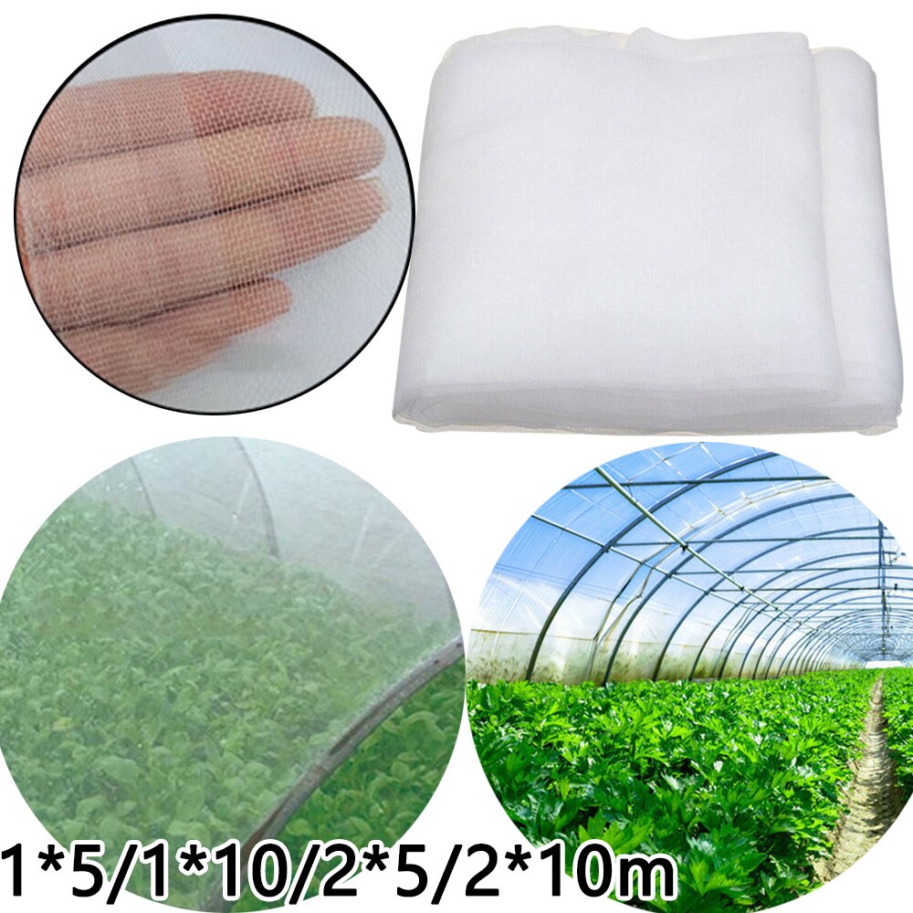 60 Mesh Garden Bug Net Bird Net Insect Animal White Breathable Balcony Patio