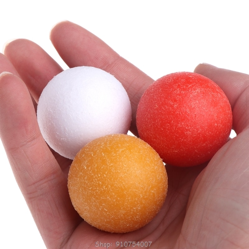 1pc 36mm Roughened Surface Foosball Table Soccer Ball Baby Foot Fussball Plastic O27 20