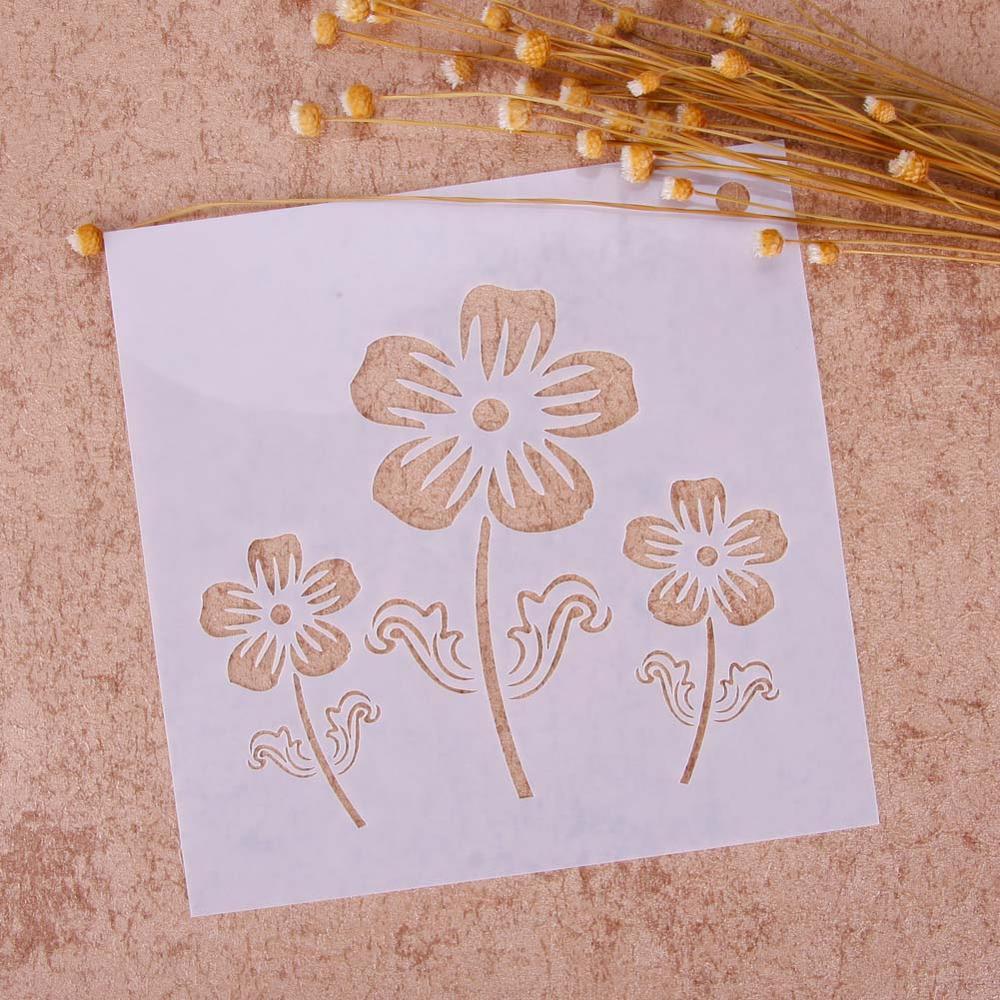 2pcs DIY Craft Painting Stencils For Scrapbooking Stamping Stamps Album Decorative Embossing Paper Cards Airbrush Template: 18