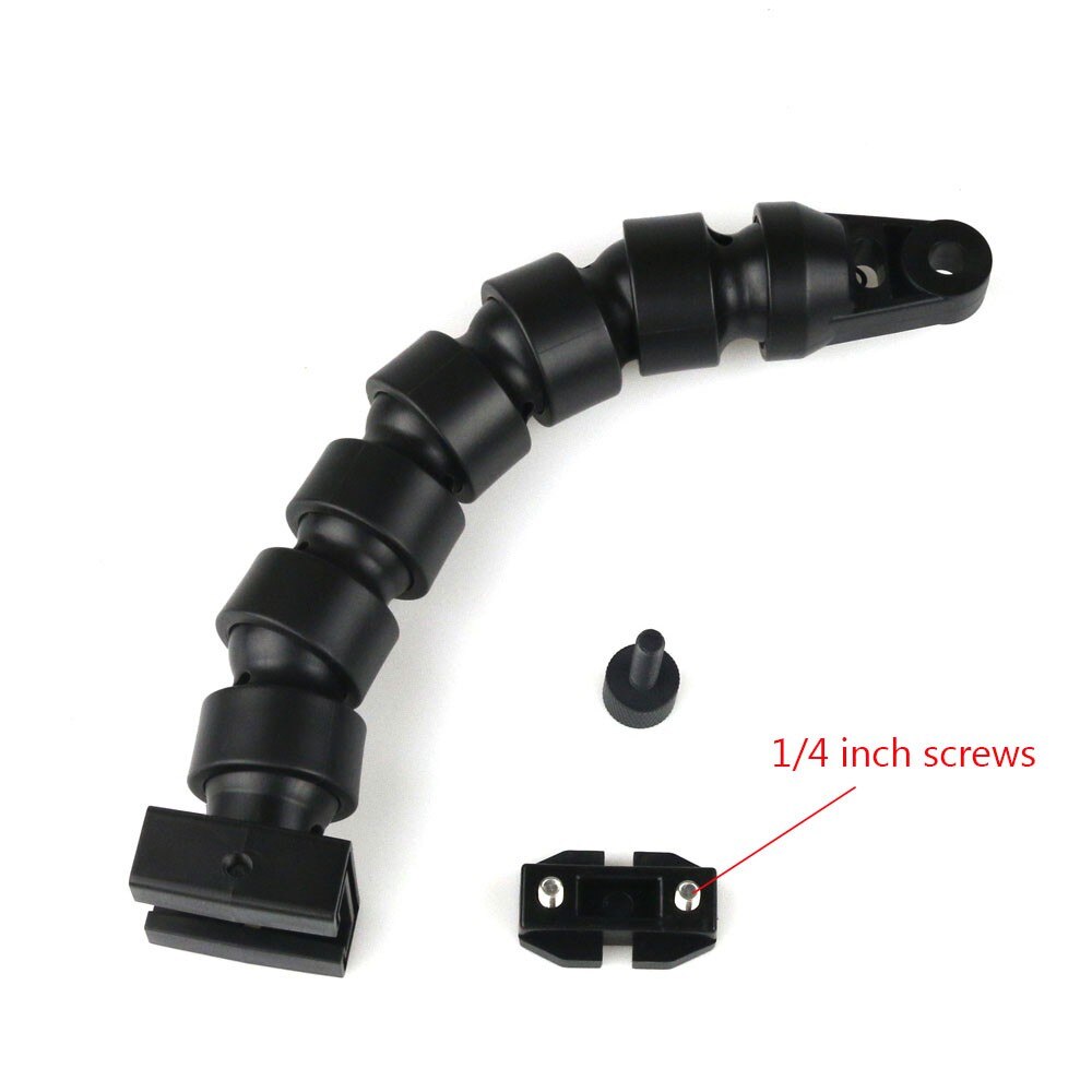 Brazo flexible de buceo 185-410mm Sistema de brazo flexible para cámara subacuática accesorios de fotografía