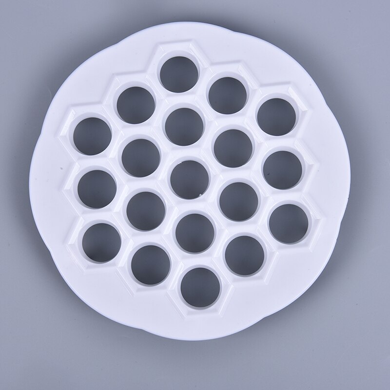 Køkkenbagværk værktøj 21x 2cm dumpling form gør det selv ravioli dumpling maker køkken dej pressemaskine 19 huller
