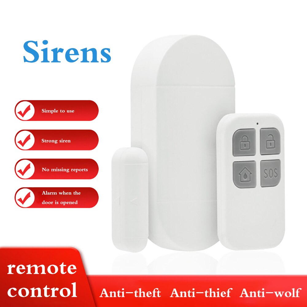 Wireless Home WIFI GSM Security Alarm System Kit APP Control With Auto Dial Motion Detector Sensor Burglar Alarm System