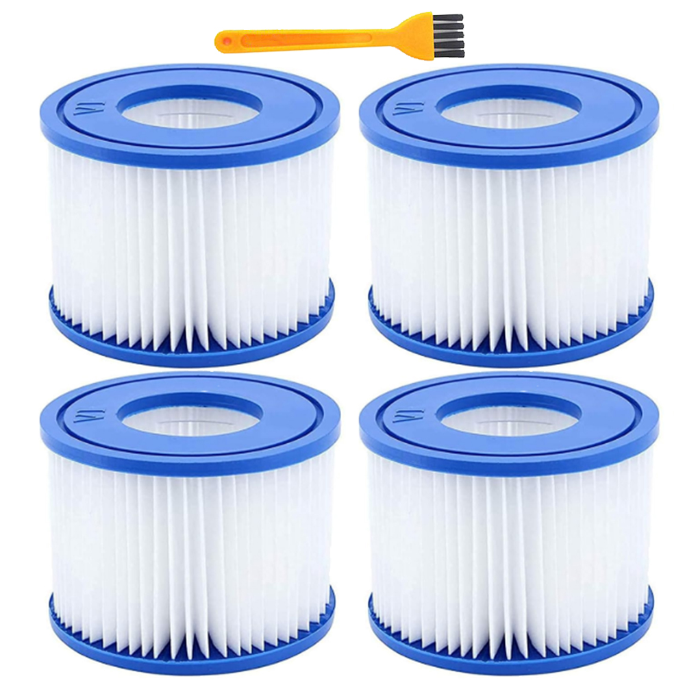 Filtro de piscina de repuesto apto para cartucho de filtro Bestway Flowclear tamaño VI Lay-Z-Spa - Miami Vegas Palm Springs Paris: Caqui oscuro