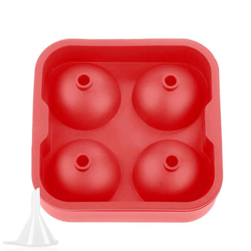 Big Ice Hockey Silicone Mold Ice Box Silicone Ice Cube Maker Skull Shape Chocolate Mould Tray Ice Cream DIY Tool: C