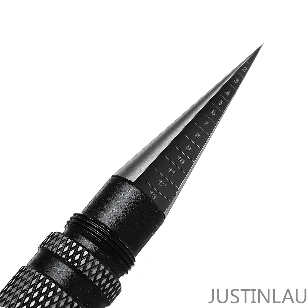 Justinlau universaali 0-14mm kalvinta leikkuri pora työkalu leikkuri reuna kalvin malli työkalu musta/sininen/ruusu