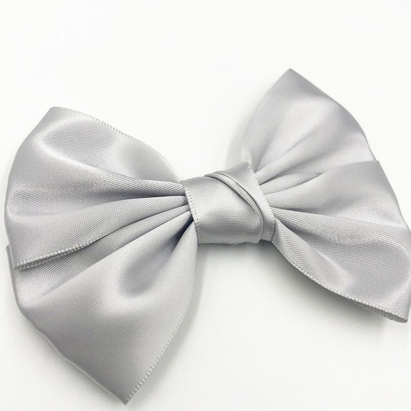 10 Uds. De decoración de boda de satén, apliques de costura, ramillete, lazo grande A156: Latón