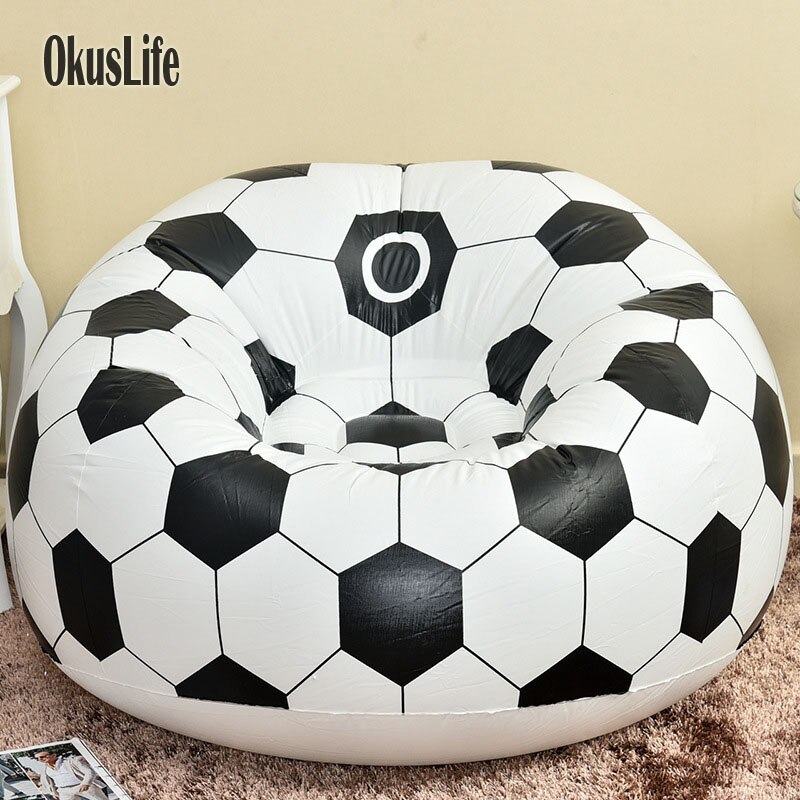 Banc gonflable en PVC souple pour basket et Football, canapé à Air d'intérieur de salon, tabouret de repos en plein Air pour adultes et enfants