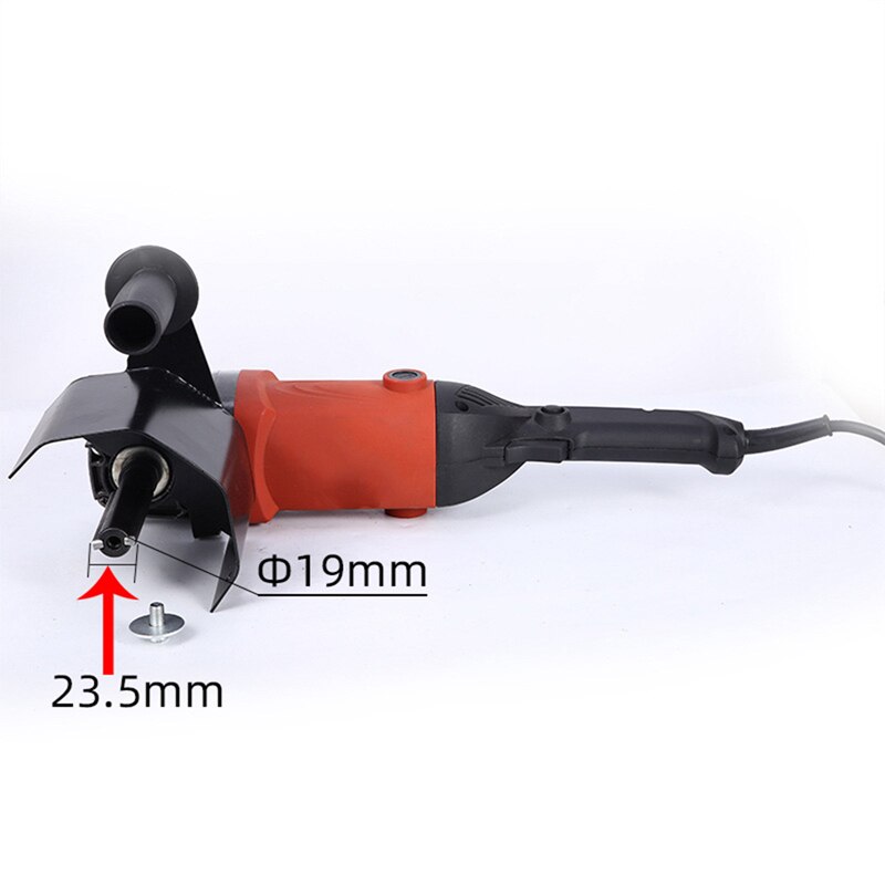Hand-held Linear Polisher Parts Tools Angle Grinder Adapter Protective Cover Bulgarian Extension Handle