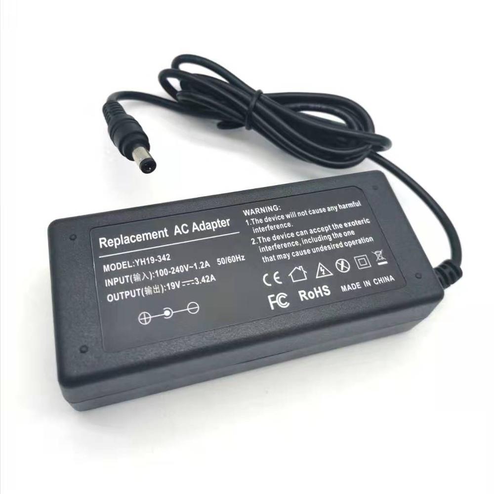 19V 3.42A 5.5X2.5mm zasilacz sieciowy dla ASUS ładowarka a3 a6000 f3 x50 x55 A3 A8 F6 F8 F83CR X50 X550V V85 A9T K501 K50IJ K50i K52F