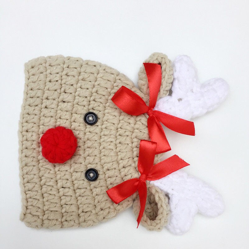 Baby Happy Deer Cap - Soft Infant Hat with Adorable Deer Design for 3-6 Months